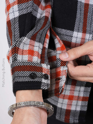 Rustic Black Shacket