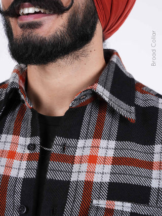 Rustic Black Shacket