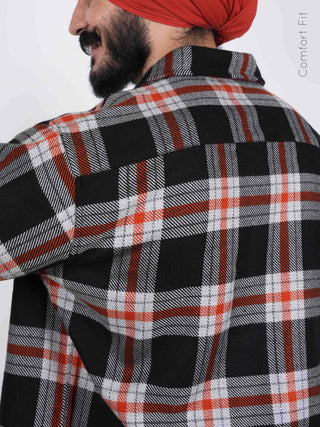 Rustic Black Shacket