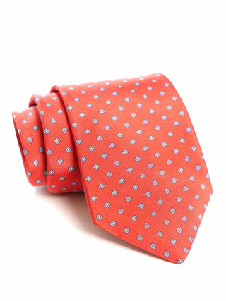 Pure Red Silk Tie Set