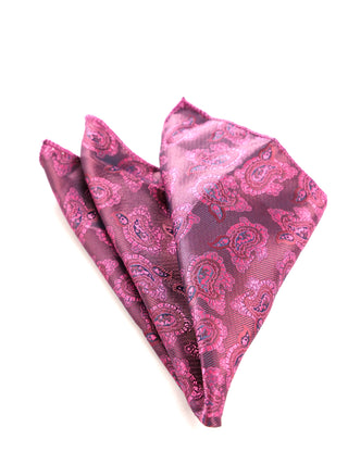 Burgundy Paisley Mirco Set