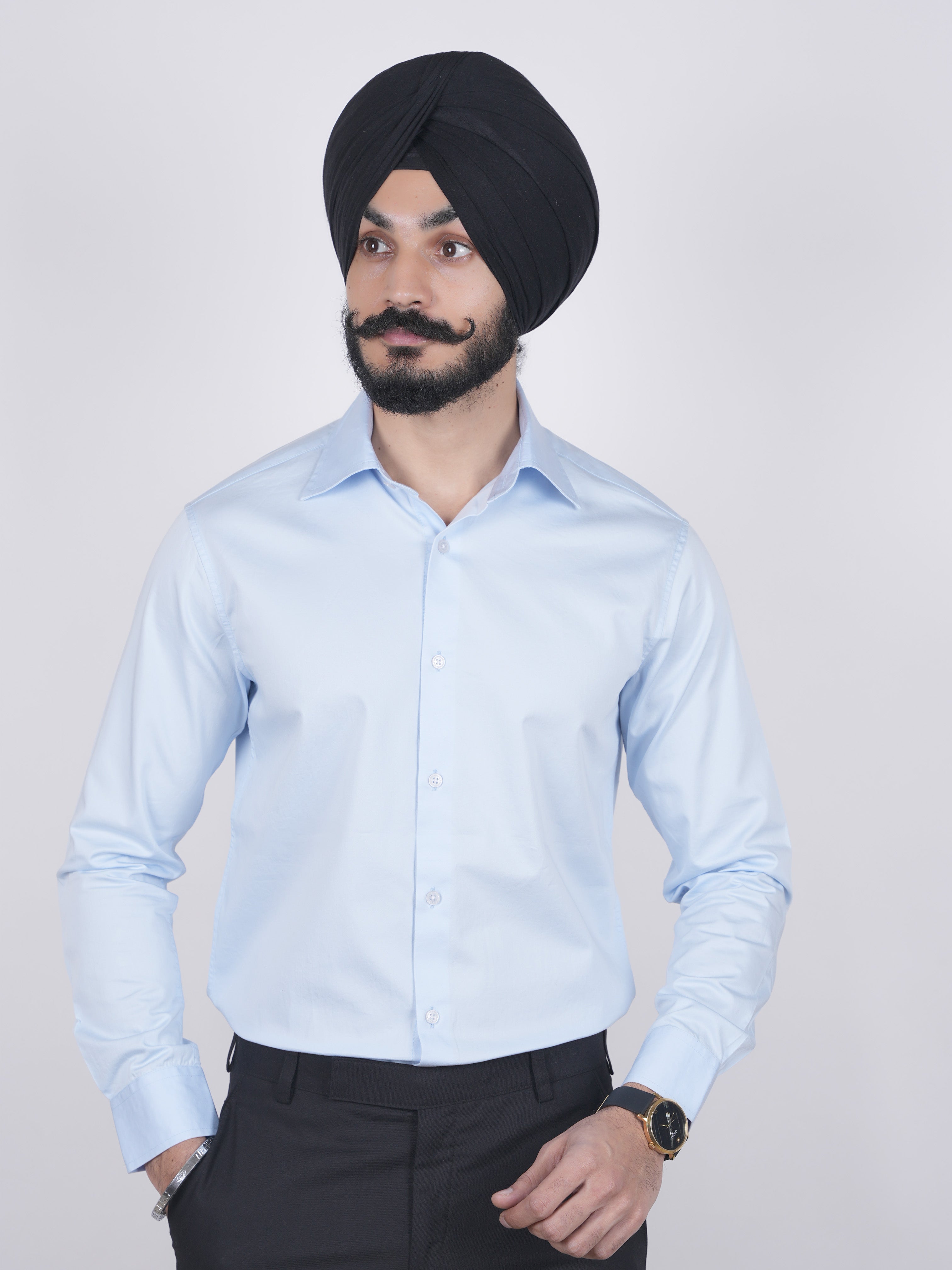 Broad Collar Classic Blue Warsan Broad Collar Classic Blue Warsan