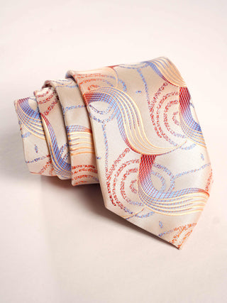Cream Classic Micro Silk Tie Set