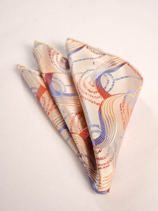 Cream Classic Micro Silk Tie Set