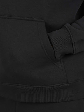 Jet Black Oversized Hoodie