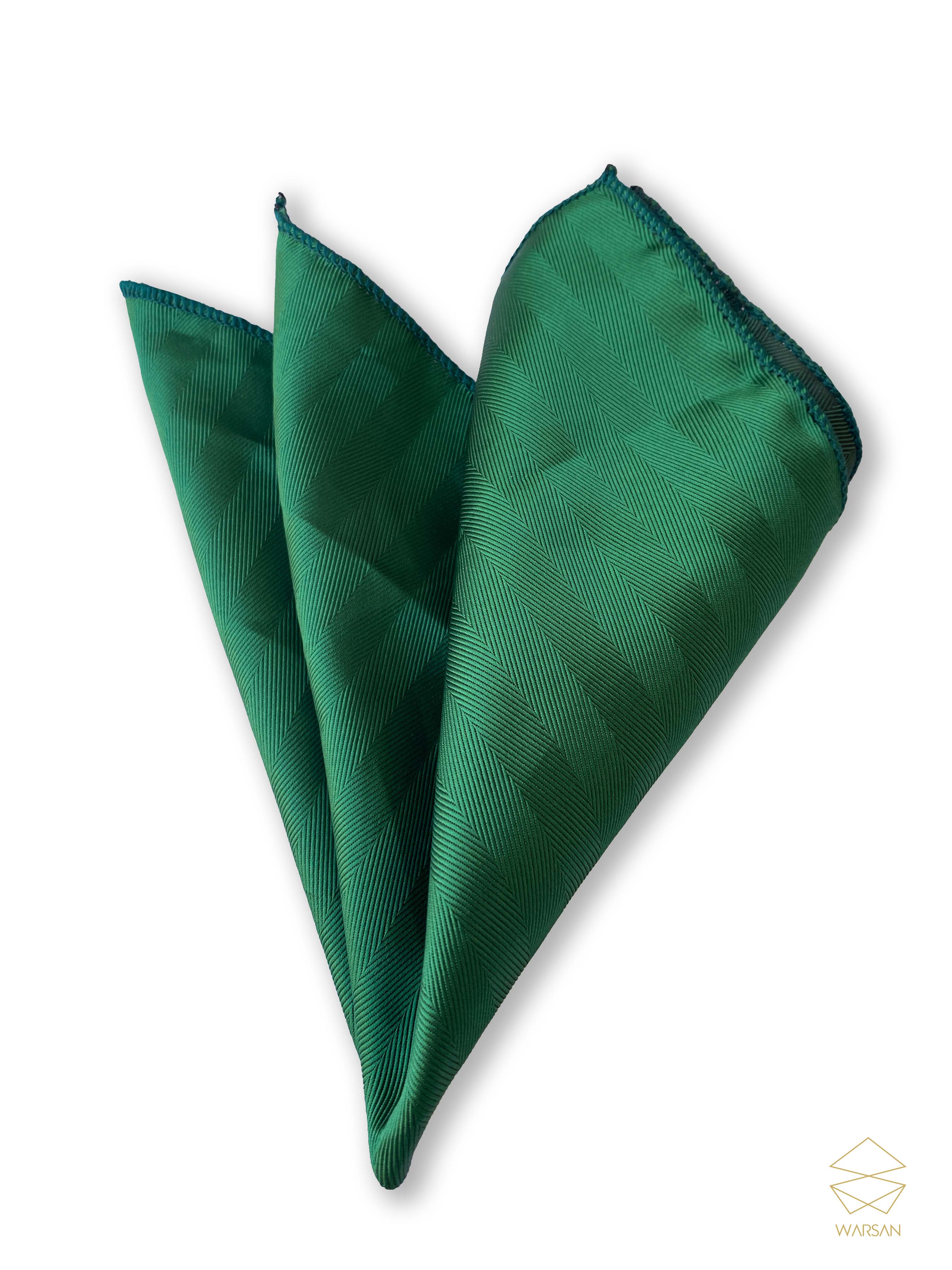 Solid Green Micro Silk Set – Warsan