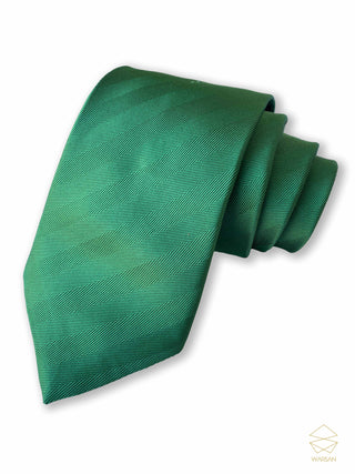 Solid Green Micro Silk Set