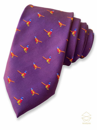 Classic Purple Bird Micro Silk Set