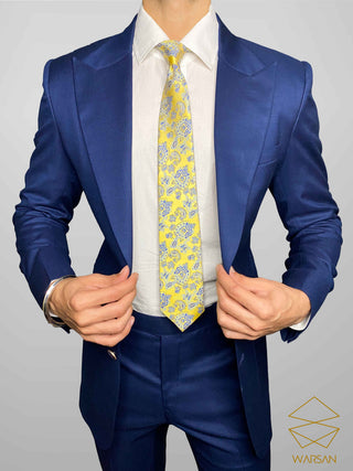 Micro Silk Yellow Necktie